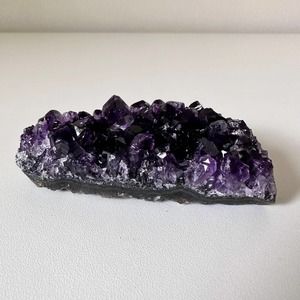 Amethyst Cluster Raw Crystal Druzy AAA Quality Dark Purple Juicy Natural